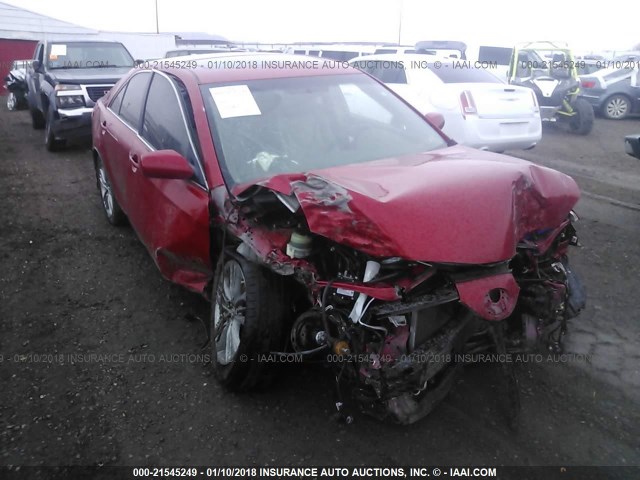 4T1BE46K09U329583 - 2009 TOYOTA CAMRY SE/LE/XLE RED photo 6