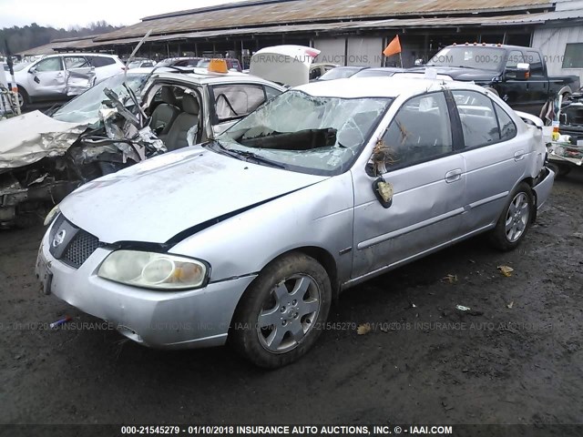 3N1CB51D86L612757 - 2006 NISSAN SENTRA 1.8/1.8S SILVER photo 2