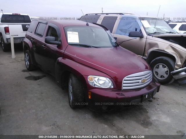 3GNDA13D78S627549 - 2008 CHEVROLET HHR LS MAROON photo 1