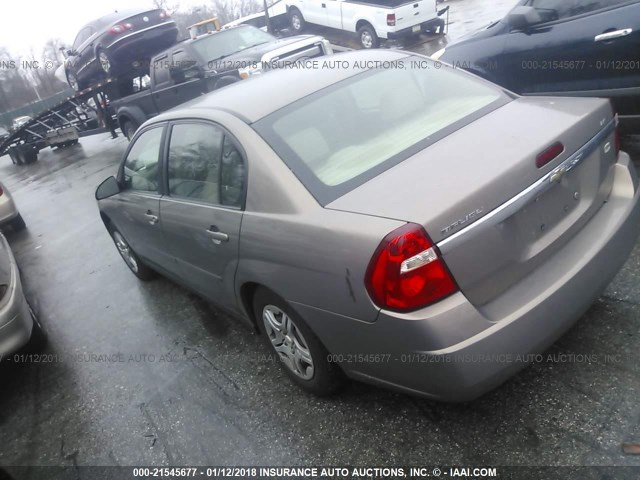 1G1ZS58F57F274673 - 2007 CHEVROLET MALIBU LS ყავისფერი ფოტო 3