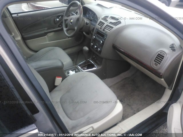 1G1ZS58F57F274673 - 2007 CHEVROLET MALIBU LS ყავისფერი ფოტო 5