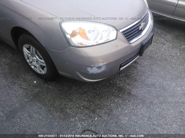 1G1ZS58F57F274673 - 2007 CHEVROLET MALIBU LS ყავისფერი ფოტო 6