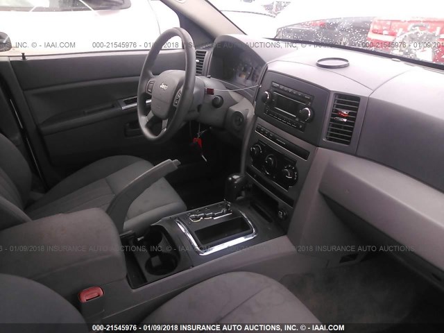 1J4GS48K26C148786 - 2006 JEEP GRAND CHEROKEE LAREDO/COLUMBIA/FREEDOM 银色 照片 5