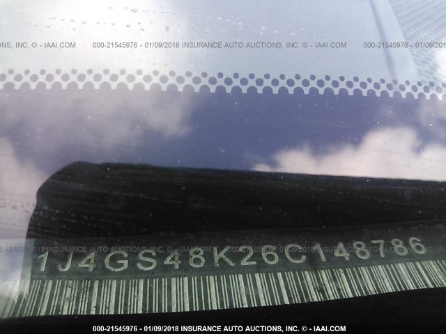 1J4GS48K26C148786 - 2006 JEEP GRAND CHEROKEE LAREDO/COLUMBIA/FREEDOM 银色 照片 9