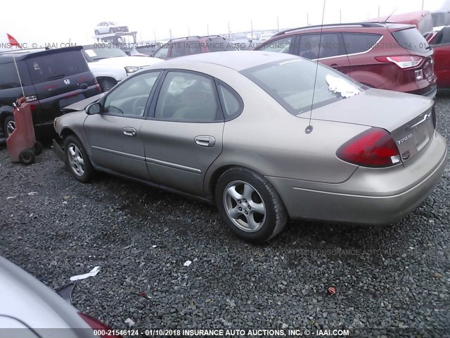 1FAFP55223G138881 - 2003 FORD TAURUS SES GOLD photo 3
