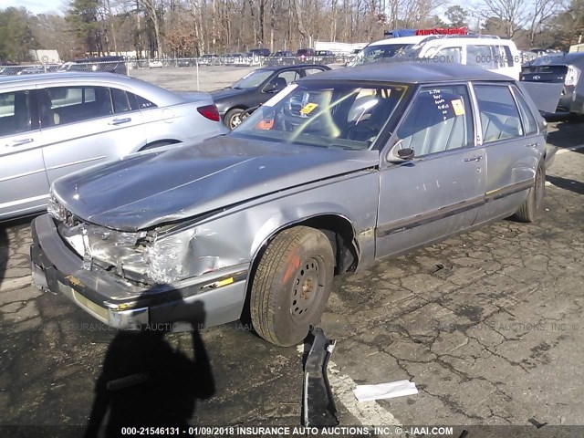 1G4HR54C5MH447341 - 1991 BUICK LESABRE LIMITED GRAY photo 2