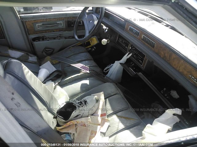 1G4HR54C5MH447341 - 1991 BUICK LESABRE LIMITED GRAY photo 5