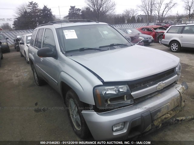 1GNDT13S142372864 - 2004 CHEVROLET TRAILBLAZER LS/LT SILVER photo 1