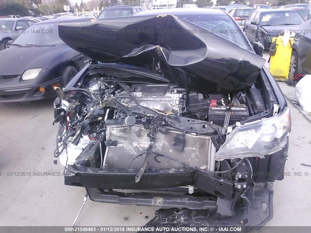 4T1BF1FK3EU302254 - 2014 TOYOTA CAMRY L/SE/LE/XLE 黑色 照片 6