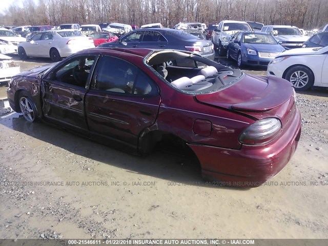 1G2WP52K42F208081 - 2002 PONTIAC GRAND PRIX GT MAROON photo 3