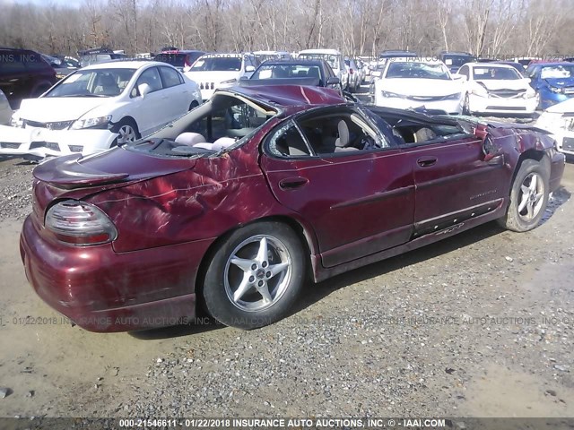 1G2WP52K42F208081 - 2002 PONTIAC GRAND PRIX GT MAROON photo 4