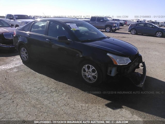 1FAHP36N99W249254 - 2009 FORD FOCUS SES BLACK photo 1