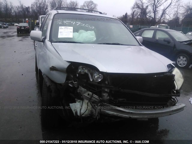 2HNYD18812H539663 - 2002 ACURA MDX TOURING SILVER photo 6