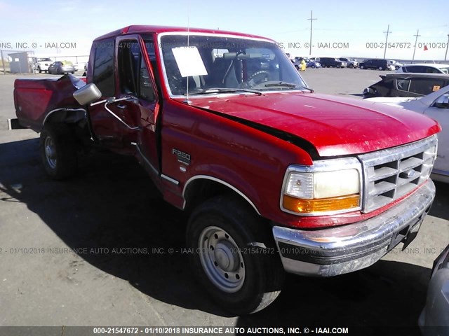 1FTHX25F2VEC80571 - 1997 FORD F250 RED photo 1