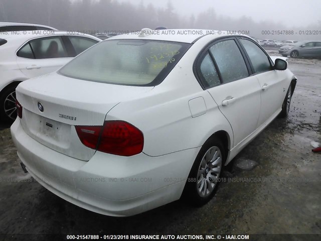 WBAPK53589A643570 - 2009 BMW 328 XI SULEV WHITE photo 4