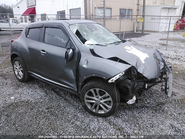 JN8AF5MR2DT208852 - 2013 NISSAN JUKE S/SV/SL GRAY photo 1