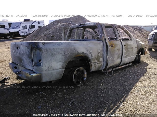 3D7KS28A18G206470 - 2008 DODGE RAM 2500 ST/SLT 白色 照片 4