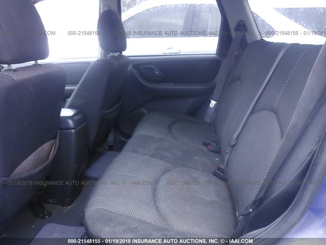 4F2CZ04135KM01138 - 2005 MAZDA TRIBUTE S BLUE photo 8