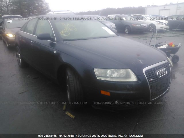 WAUDH74F78N145985 - 2008 AUDI A6 3.2 QUATTRO BLUE photo 1