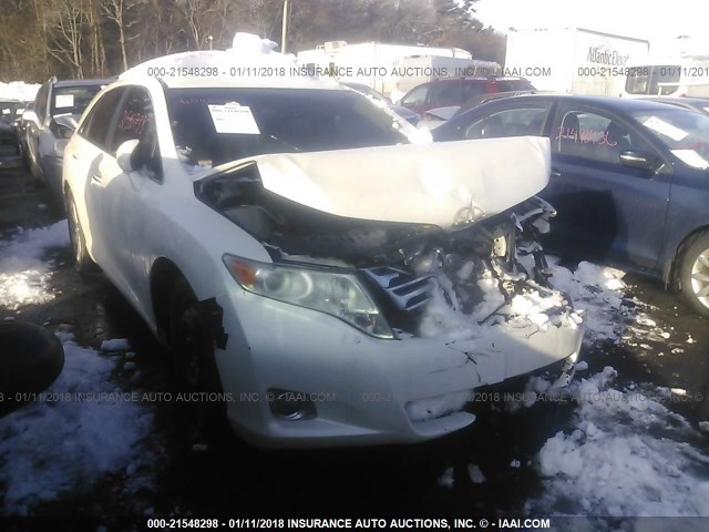 4T3BA3BB6AU016044 - 2010 TOYOTA VENZA WHITE photo 1