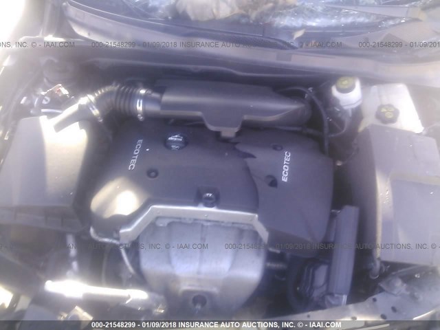 1G11C5SA4DF136089 - 2013 CHEVROLET MALIBU 1LT შავი ფოტო 10