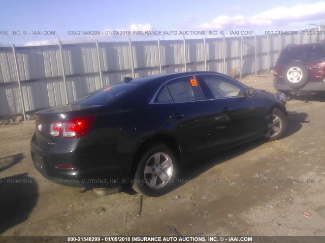1G11C5SA4DF136089 - 2013 CHEVROLET MALIBU 1LT შავი ფოტო 4