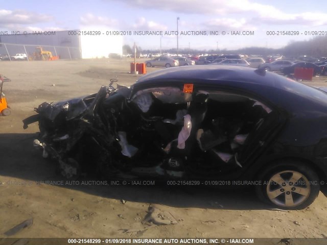 1G11C5SA4DF136089 - 2013 CHEVROLET MALIBU 1LT შავი ფოტო 6