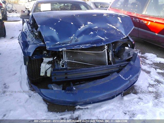 1ZVFT82H765197065 - 2006 FORD MUSTANG GT BLUE photo 6