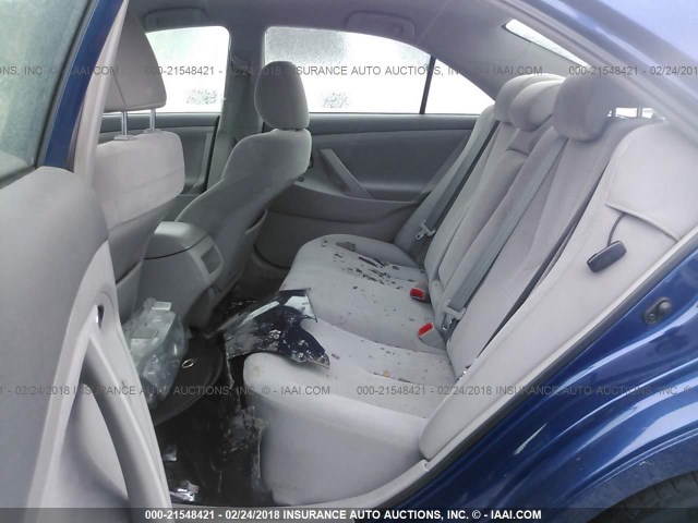 4T1BK3EK6BU627646 - 2011 TOYOTA CAMRY SE/LE/XLE 蓝色 照片 8