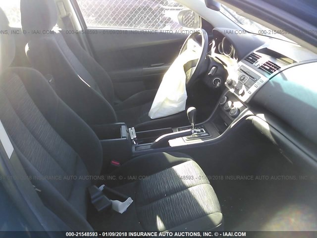1YVHZ8BH1A5M33822 - 2010 MAZDA 6 I أزرق صورة 5