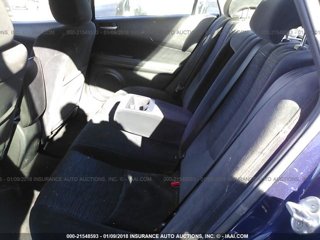 1YVHZ8BH1A5M33822 - 2010 MAZDA 6 I أزرق صورة 8