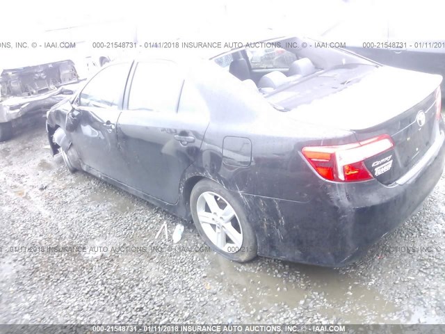 4T1BF1FK2DU211068 - 2013 TOYOTA CAMRY L/SE/LE/XLE 黑色 照片 3