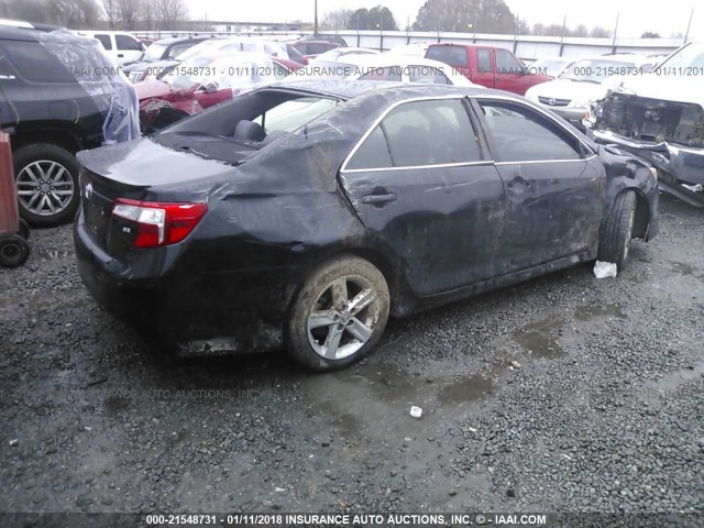 4T1BF1FK2DU211068 - 2013 TOYOTA CAMRY L/SE/LE/XLE 黑色 照片 4