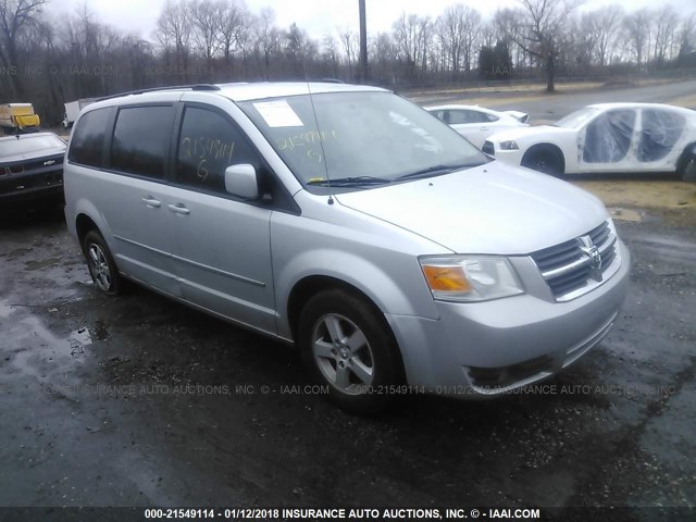 2D4RN5D19AR458557 - 2010 DODGE GRAND CARAVAN SXT SILVER photo 1