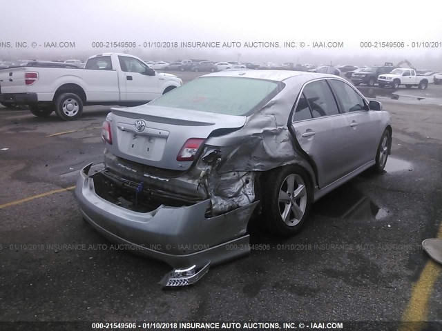 4T1BK3EK2BU619365 - 2011 TOYOTA CAMRY SE/LE/XLE Серебристый фото 6