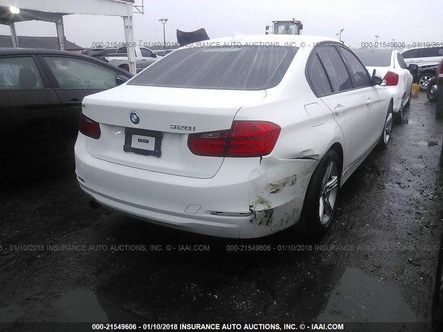 WBA3B1C51FP681321 - 2015 BMW 320 I WHITE photo 4