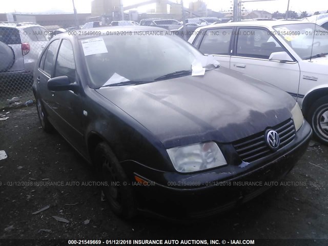 3VWRB69M82M014932 - 2002 VOLKSWAGEN JETTA GL BLACK photo 1