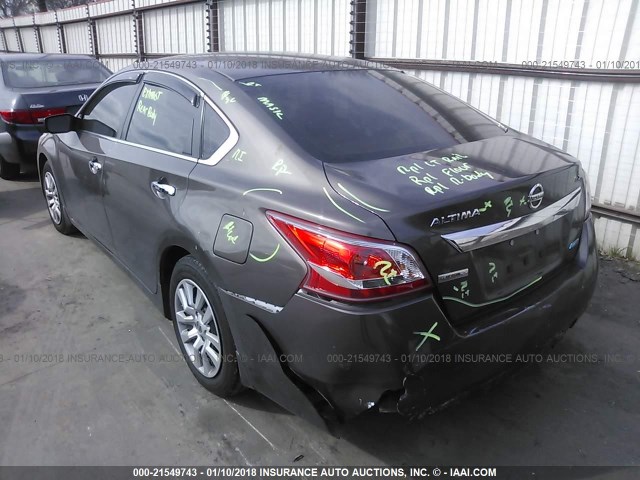 1N4AL3AP6DC295804 - 2013 NISSAN ALTIMA 2.5/S/SV/SL GRAY photo 3