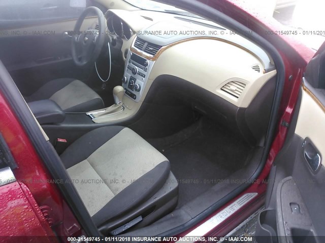 1G1ZC5E06CF343779 - 2012 CHEVROLET MALIBU 1LT 红色 照片 5