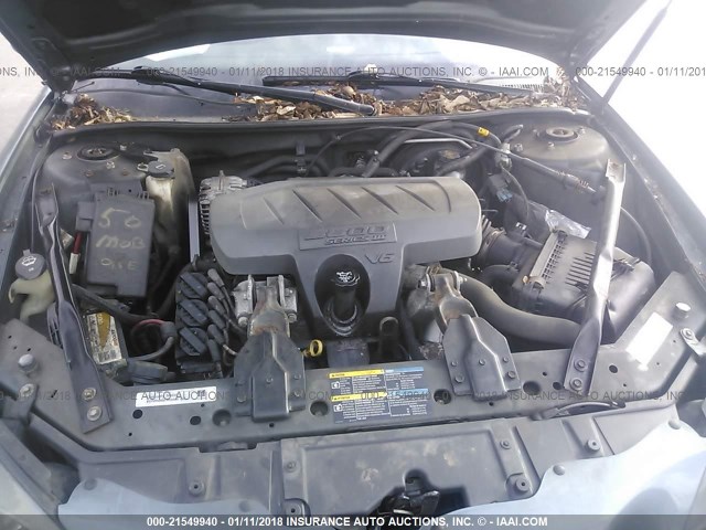 2G2WP552471206177 - 2007 PONTIAC GRAND PRIX BLUE photo 10