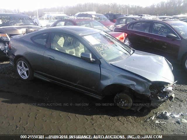 JH4DC53016S015006 - 2006 ACURA RSX TYPE-S GRAY photo 1