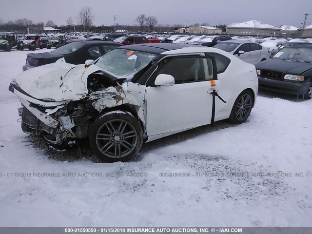 JTKJF5C7XD3064391 - 2013 TOYOTA SCION TC 白色 照片 2