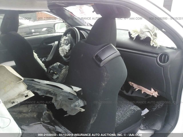 JTKJF5C7XD3064391 - 2013 TOYOTA SCION TC 白色 照片 5