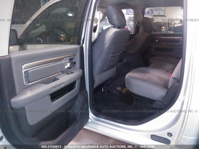 3C6UR5DL3HG607338 - 2017 RAM 2500 SLT SILVER photo 8