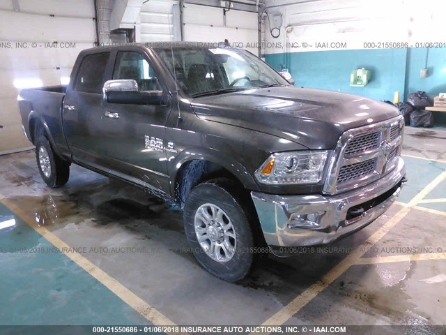 3C6UR5FL8HG603847 - 2017 RAM 2500 LARAMIE GRAY photo 1