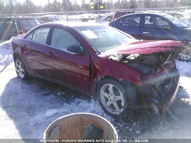 1G2ZG58NX74146848 - 2007 PONTIAC G6 SE RED photo 1