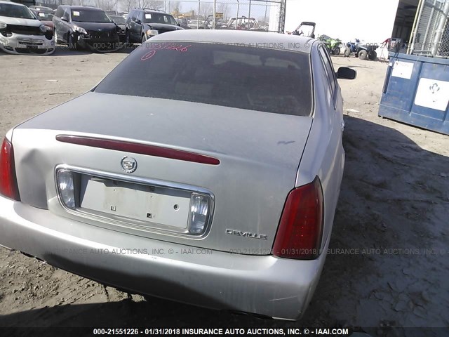 1G6KD54Y74U227620 - 2004 CADILLAC DEVILLE SILVER photo 4