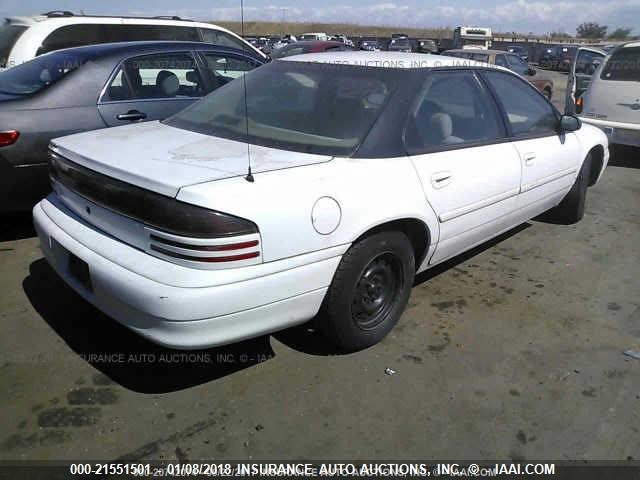 2B3HD46T6SH675643 - 1995 DODGE INTREPID WHITE photo 4