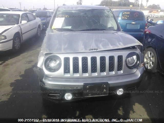 1C4NJPBA3ED850268 - 2014 JEEP PATRIOT SPORT GRAY photo 6