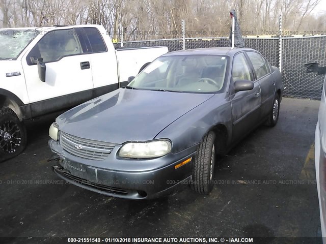 1G1ND52FX5M139019 - 2005 CHEVROLET CLASSIC GRAY photo 2